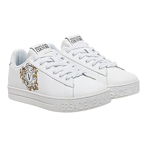 スニーカー VERSACE JEANS COUTURE Woman Sneakers White 78VA3SC2ZPB04 003 Amazon.com: VERSACE JEANS COUTURE Sneaker Woman 78VA3SK3